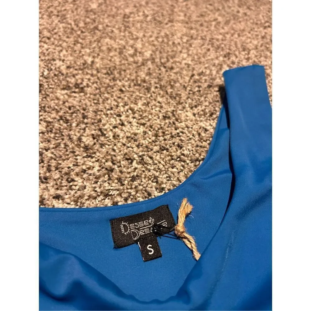 ‼️sale‼️Desert Dreamer blue bikini top size small
